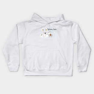 Winter time Kids Hoodie